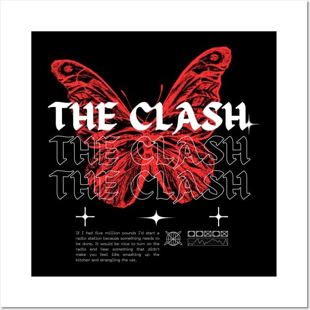 The Clash // Butterfly Wall Art by Saint Maxima